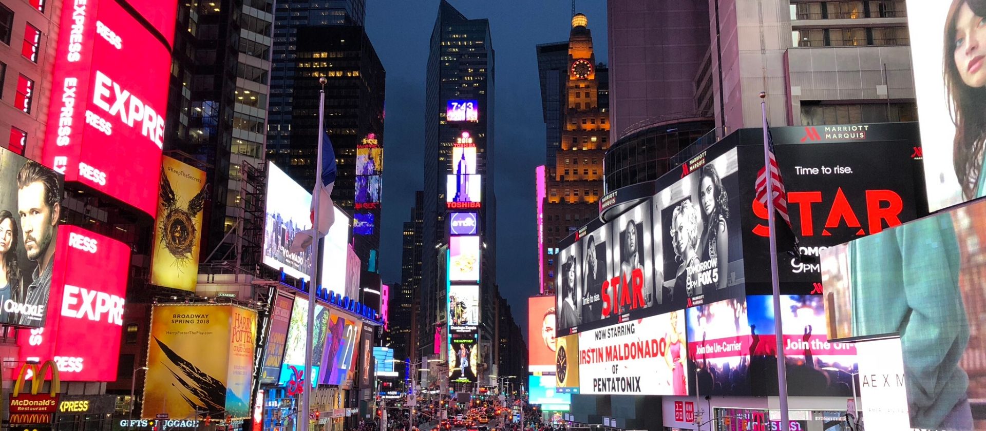 New York City Times Square Advertisements