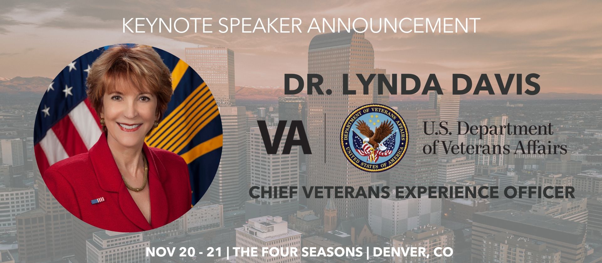 Announcing our Newest Keynote Speaker, Dr. Lynda Davis!