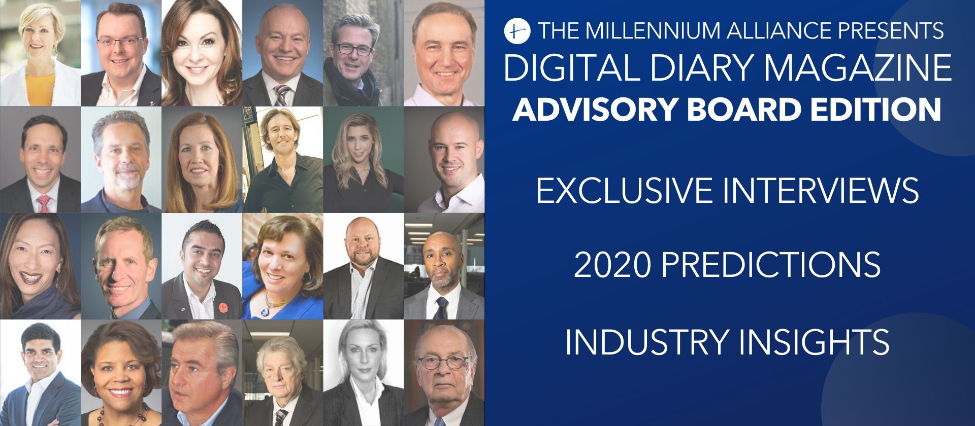 Digital Diary 2020 Advisory Board Edition Millennium Alliance