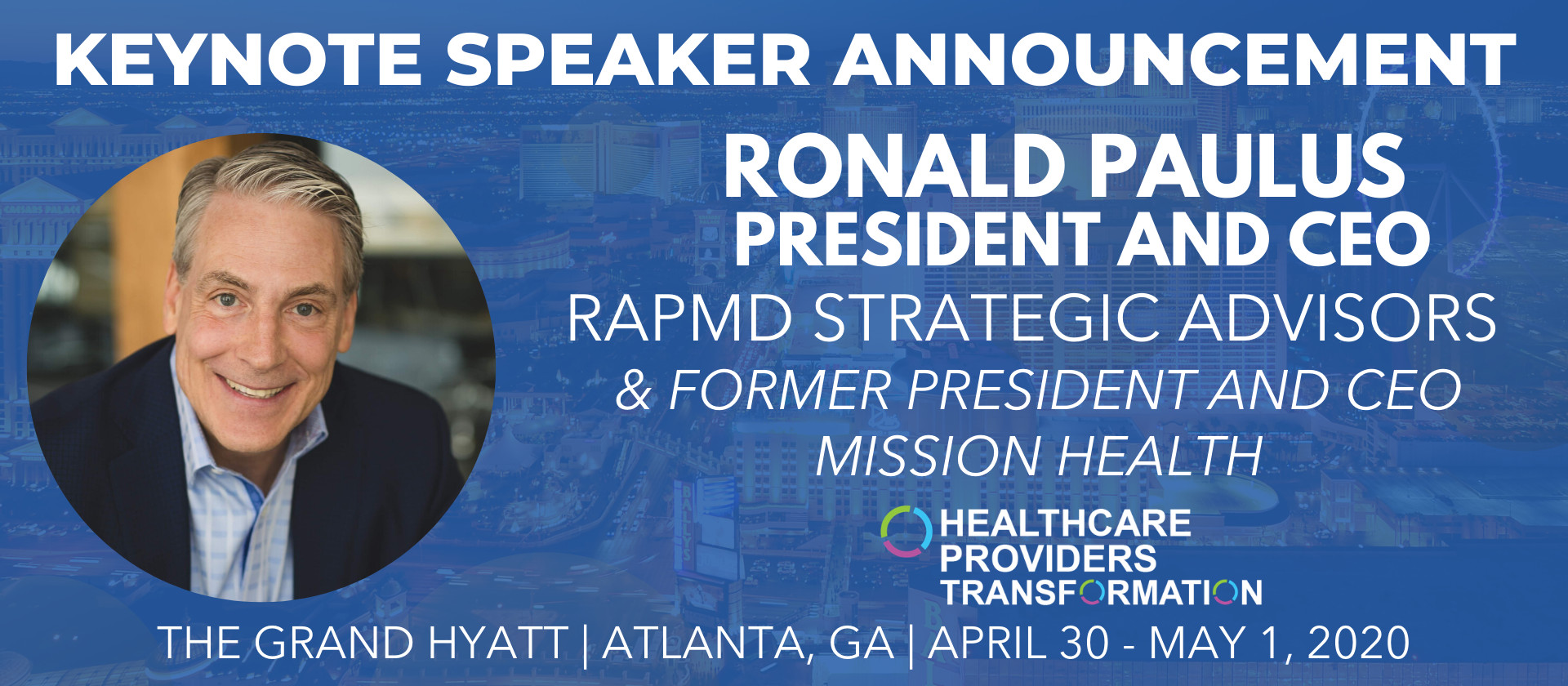 ronald paulus keynote speaker healthcare providers assembly